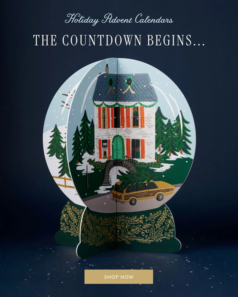the Countdown begins... Holiday Advent Calendars Shop now
