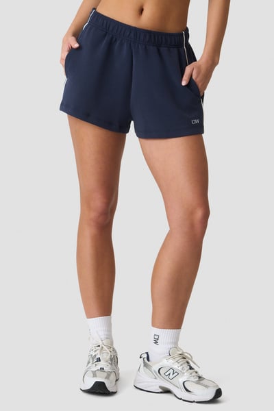Image of Contrast Lounge Shorts  Midnight Blue