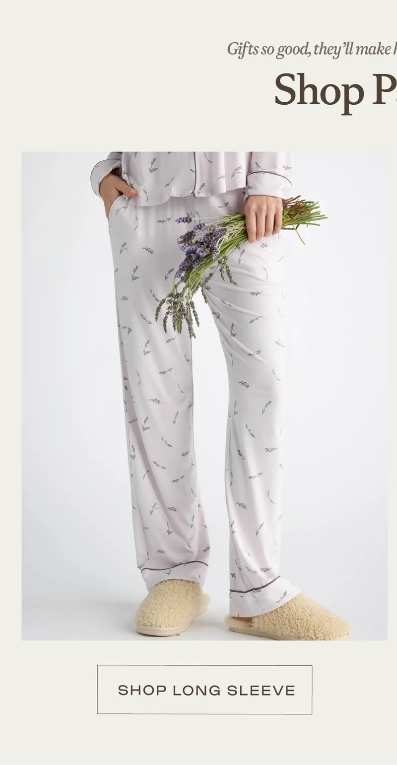 Shop long sleeve pajama set Shop long sleeve pajama set