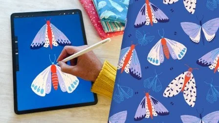 Elevate Your Surface Pattern Designs: A Procreate to Adobe Illustrator Workflow