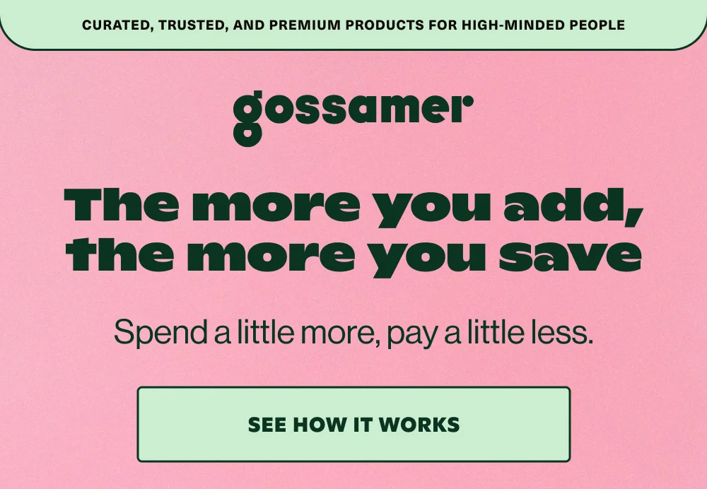 The more you add, the more you save