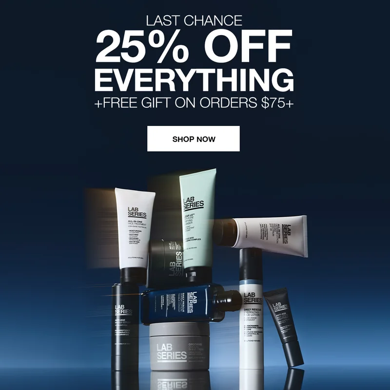LAST CHANCE | 25% OFF EVERYTHING AND FREE GIFT ON ORDERS $75+ | SHOP NOW