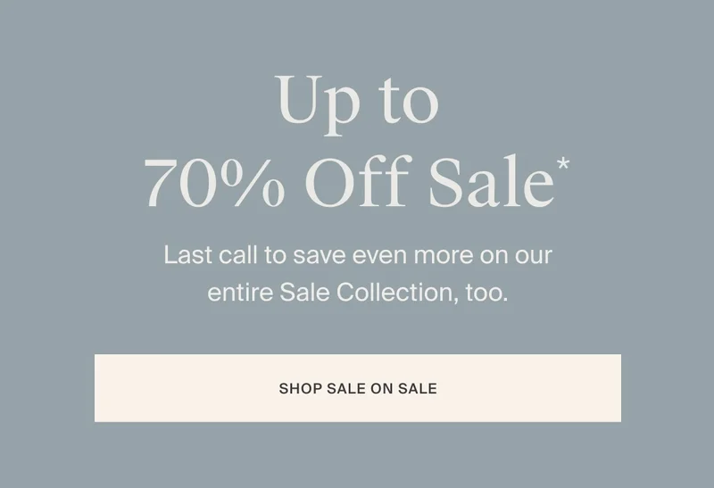 Up to 70% Off Sale | Shop Sale on Sale