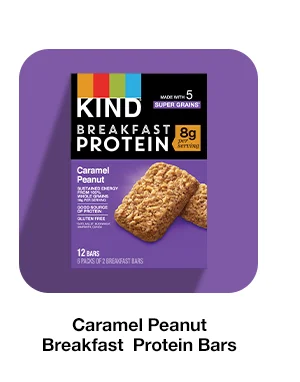 Caramel Peanut Breakfast Protein Bars