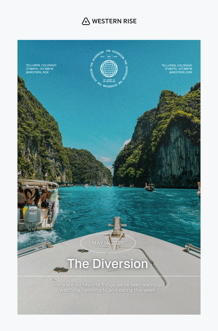 The Diversion: May 14, 2026