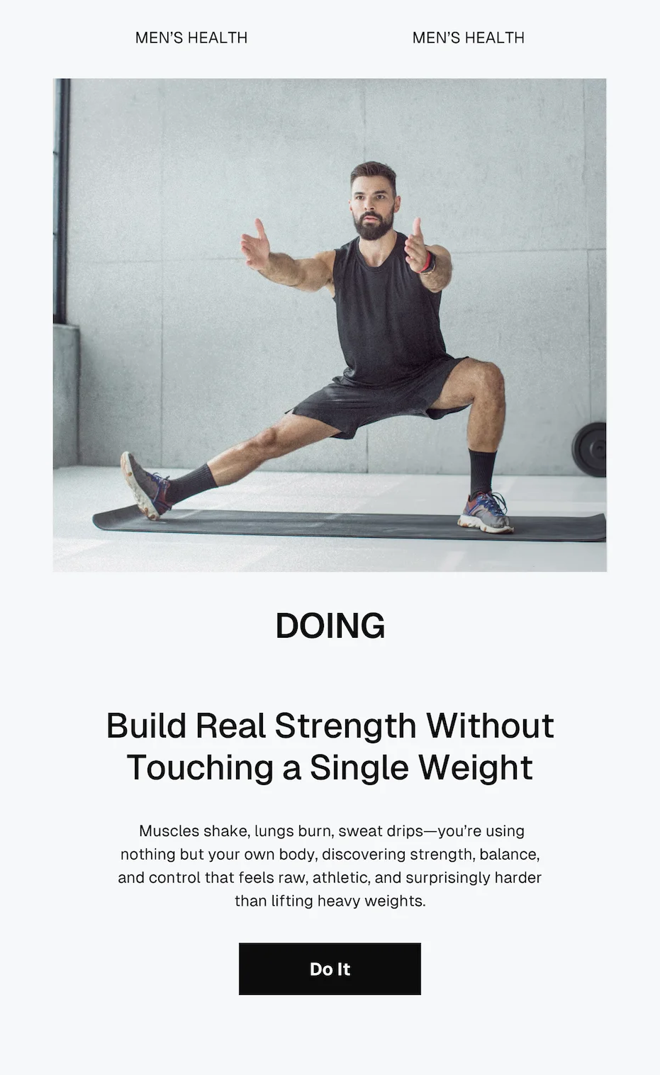 Doing