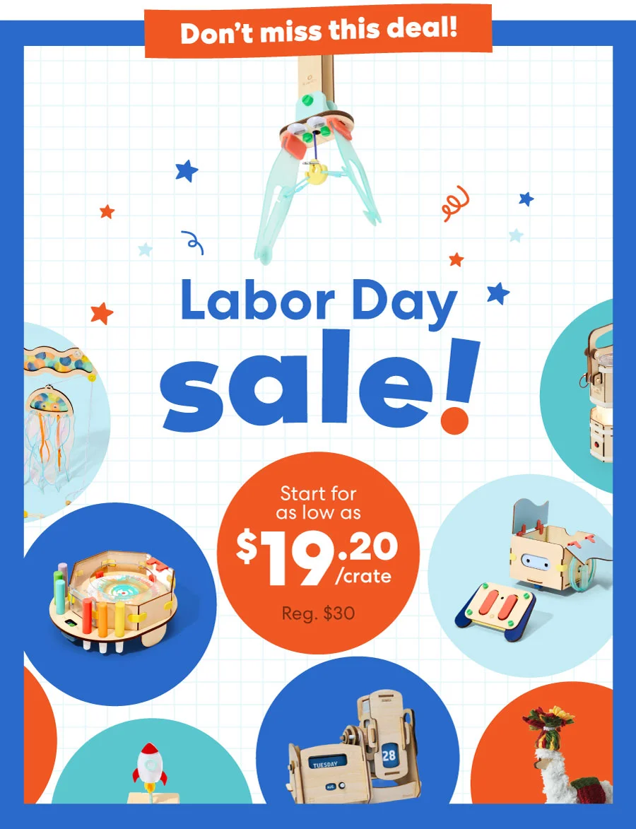 Use code LABORDAY ->