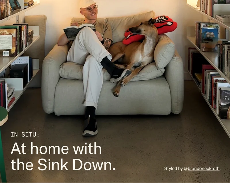 In Situ: At Home with the Sink Down, styled by Brandon Eckroth.