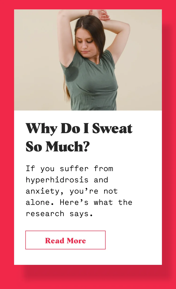 Why Do I Sweat So Much? Discover why you sweat so much and the treatment options available.
