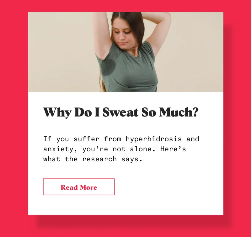 Why Do I Sweat So Much? Discover why you sweat so much and the treatment options available.