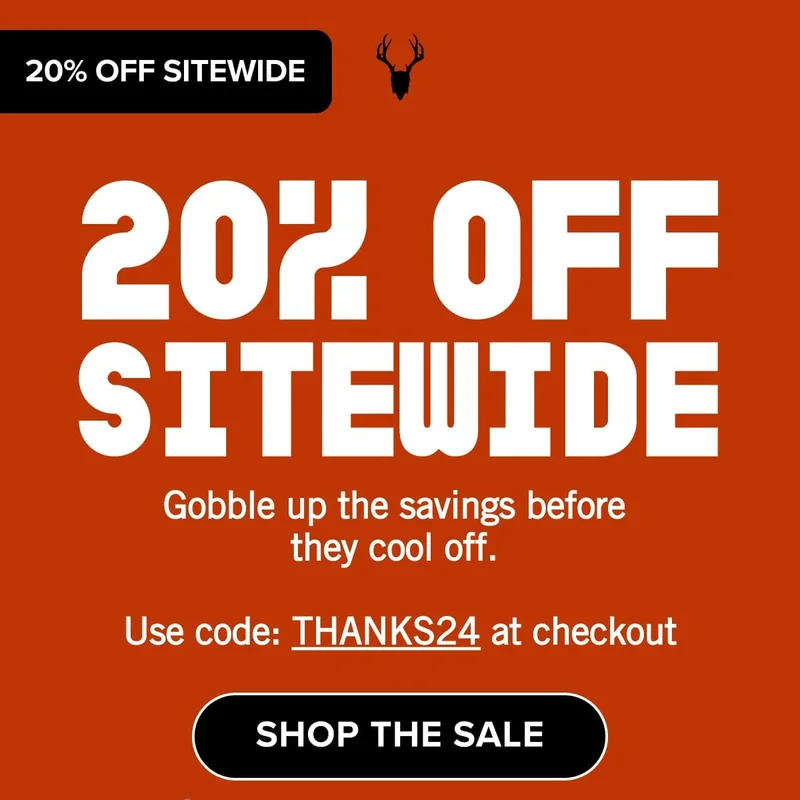 20% Off Sitewide