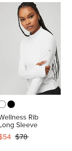 WELLNESS RIB LONG SLEEVE
