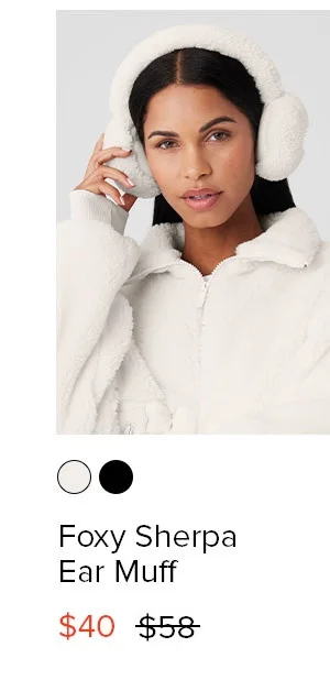 FOXY SHERPA EAR MUFF