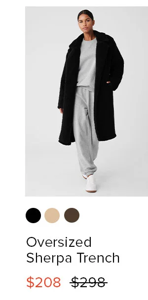 OVERSIZED SHEPRA TRENCH