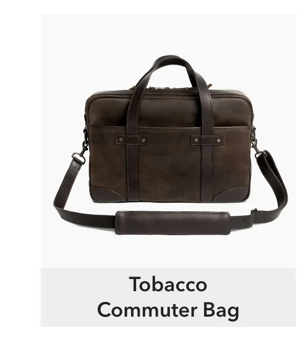 Tobacco Commuter Bag