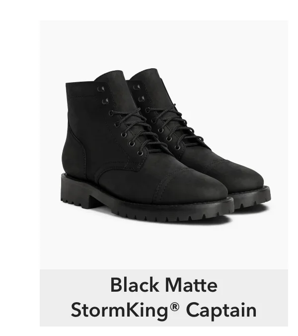 Black Matte Stormking Captain