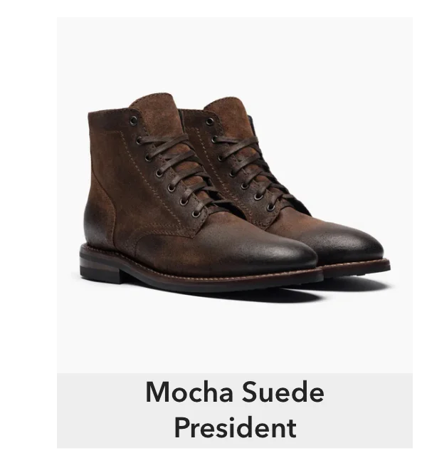 Mocha Suede President