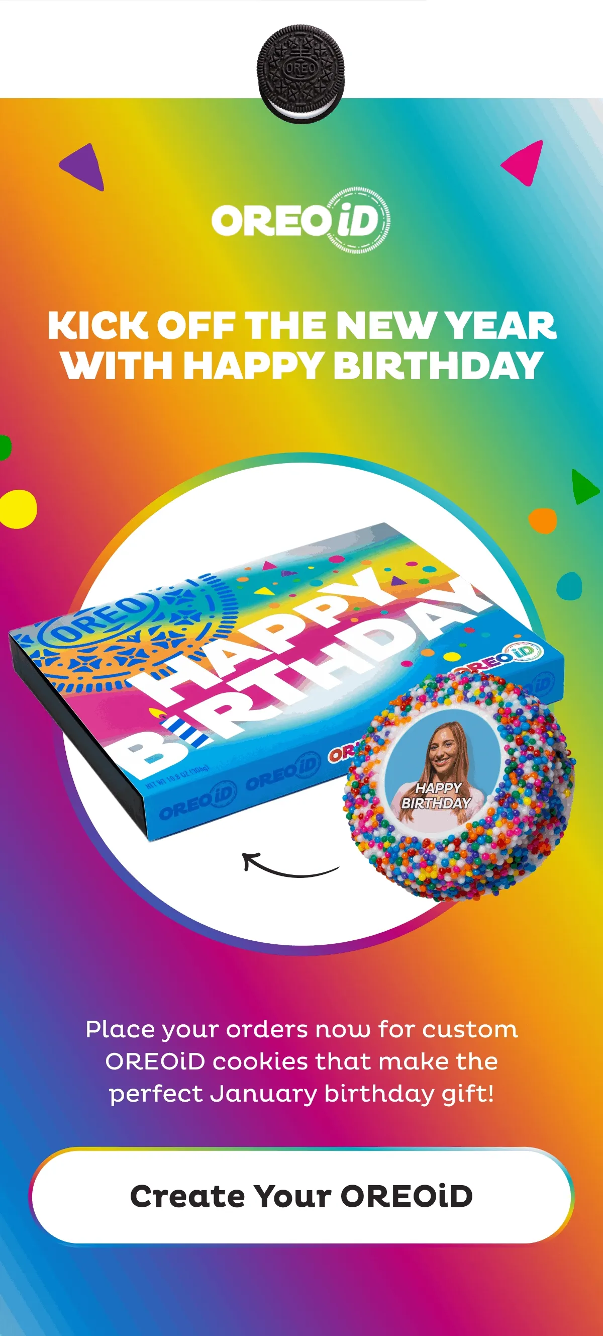 Order your January birthday cookies today