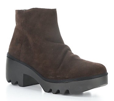 Fly London Oil Suede Side Zip  Boot  - Tulp592F ly