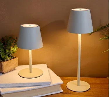 SecureBrite Set of 2 Rechargeable Indoor/Outdoor 14" Touch Lamp