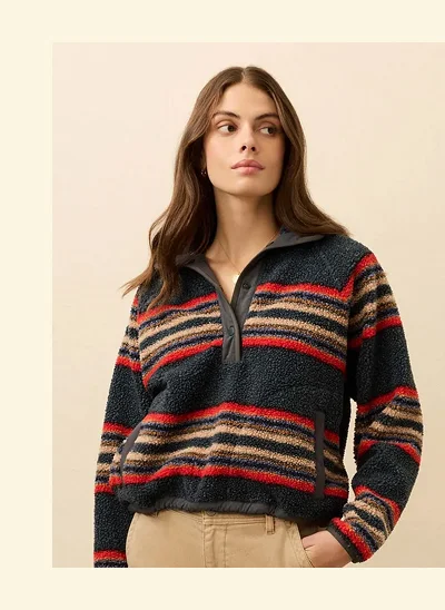 Fireside Fleece Popover Fleece