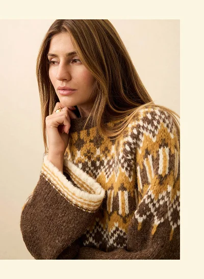 Summit Fairisle Crew