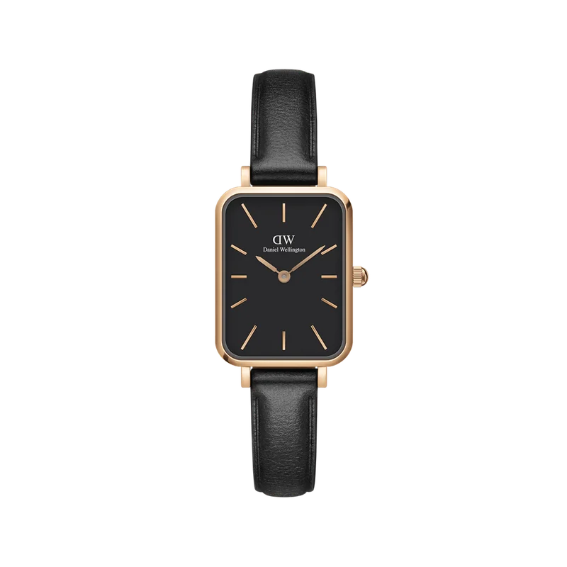 Image of Quadro Pressed Sheffield Black Rose Gold