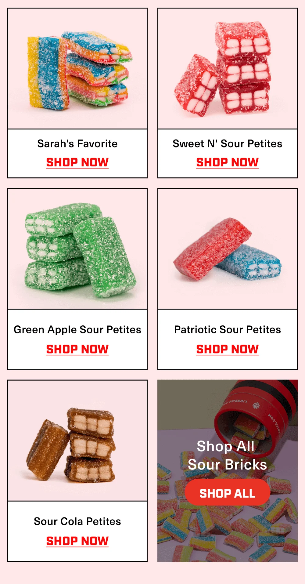 The building blocks of Flavor! BRICK collection!