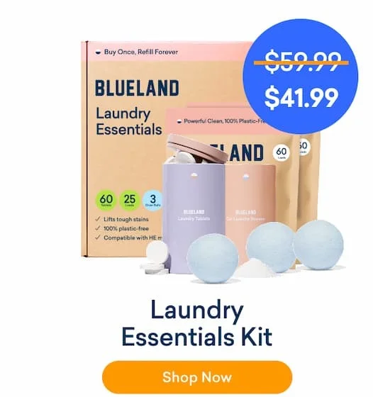 Shop our Laundry Essentials Kit for 30% off!