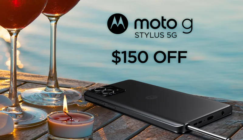 moto g stylus 5G $150 OFF