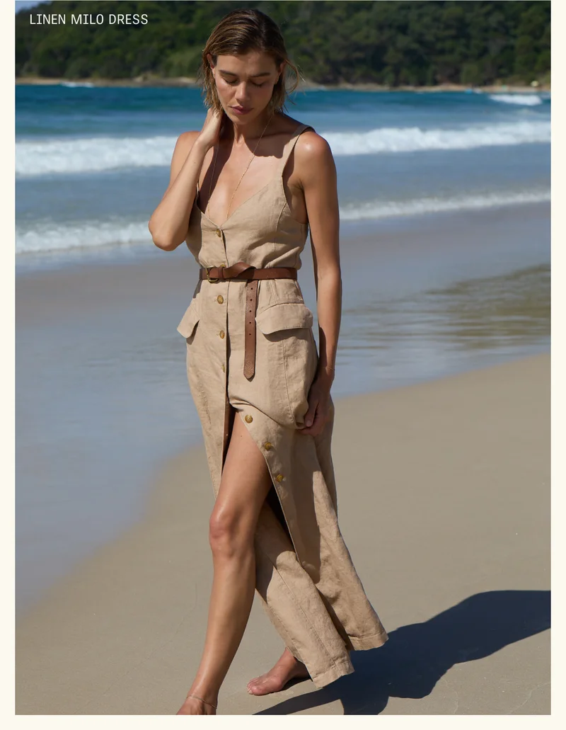 Linen Milo Dress