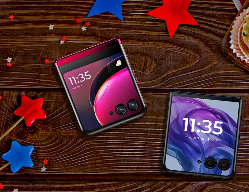 motorola razr+ 2023 and motorola razr+ 2024