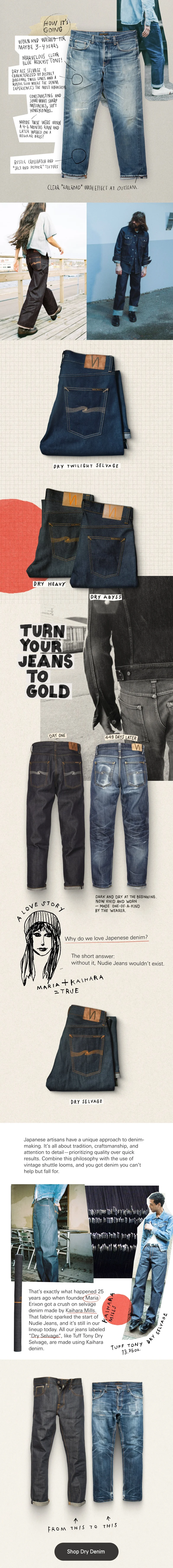 Dry jeans