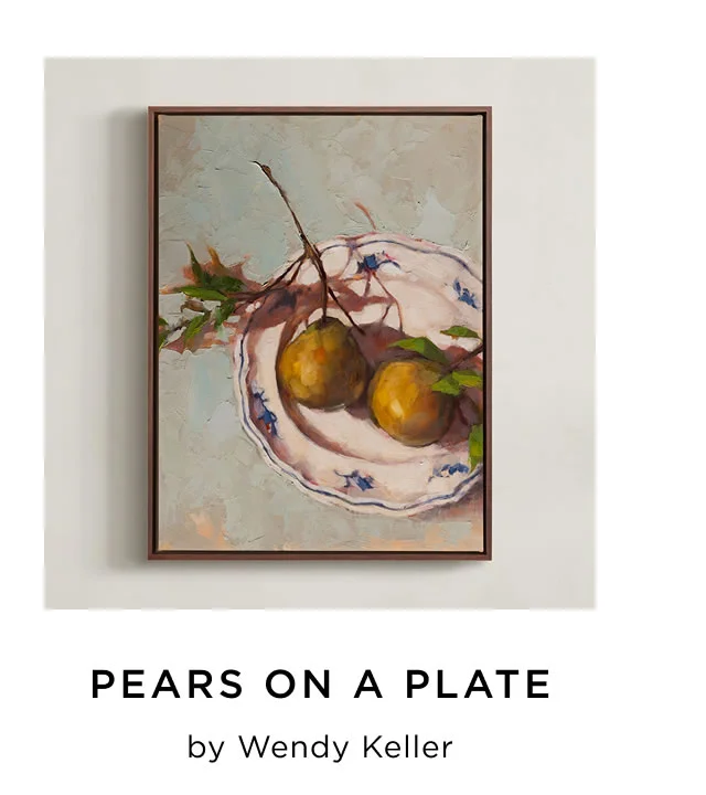 Pears On A Plate