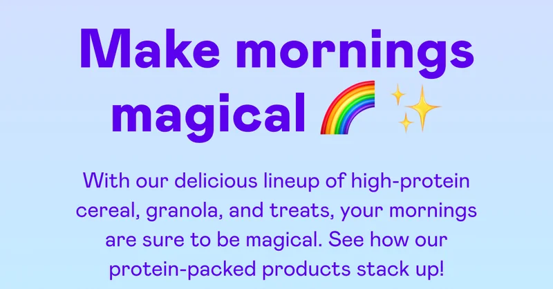 Make mornings magical