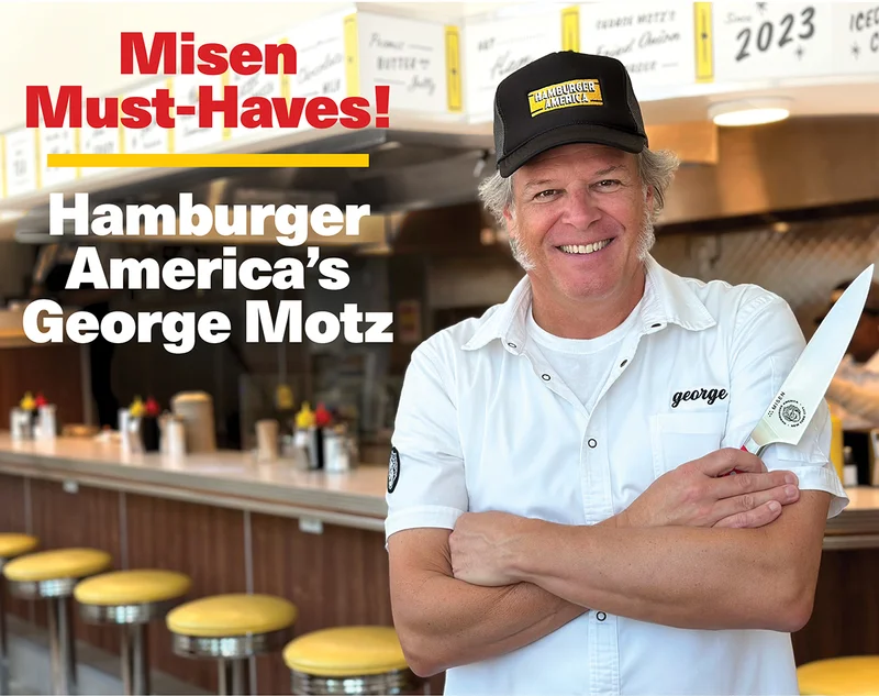 Misen Must-Haves! Hamburger America's George Motz