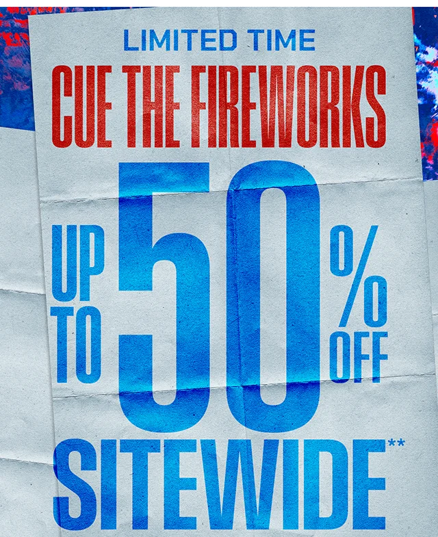 Limited Time Cue The Fireworks Up to 50% Off Sitewide. Exclusions Apply. Shop Now