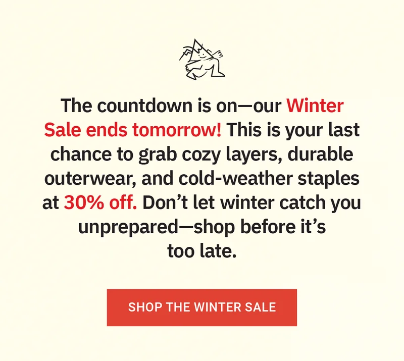 Winter Sale - 30% OFF Winter Essentials