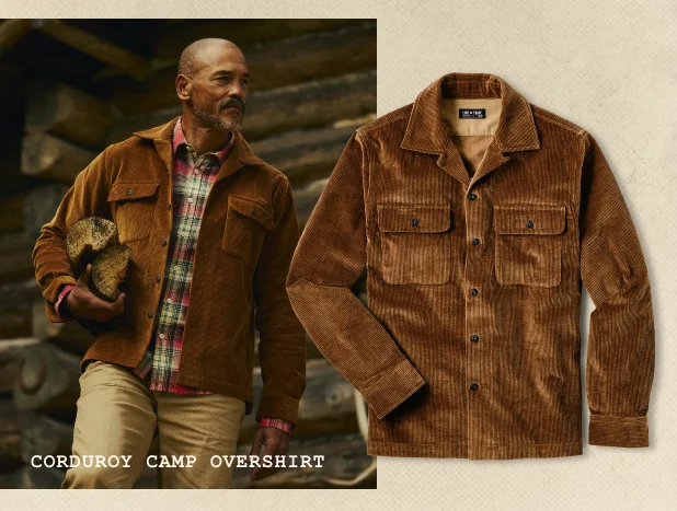 Corduroy Camp Overshirt