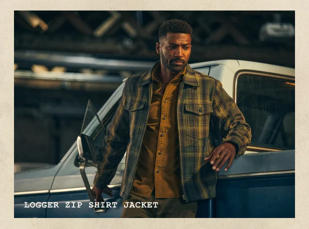 Logger Zip Shirt Jacket
