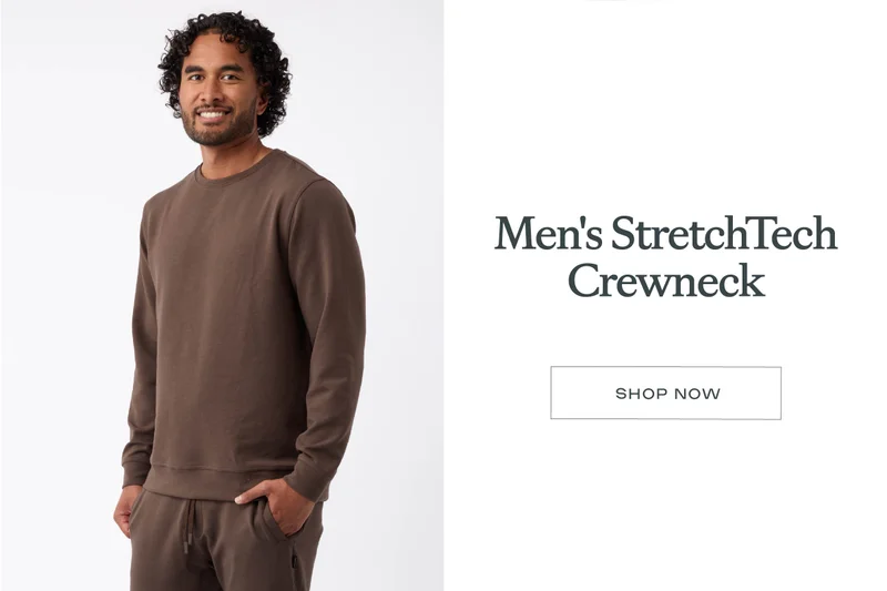 Men's StretchTech Crewneck!