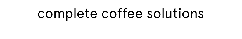complete coffee solutions