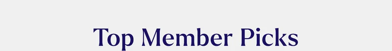 Top Member Picks
