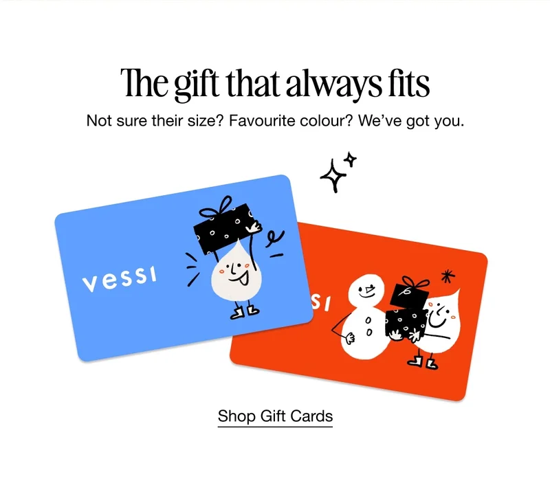 The gift that always fits. Not sure their size? Favourite colour? We've got you. Shop Gift Cards.