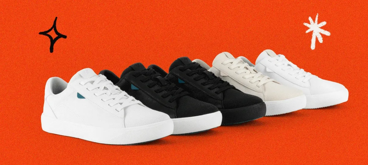 GIF of Vessi shoes.