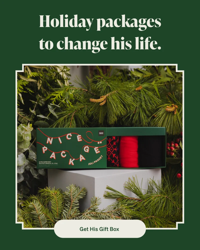 Holiday packages to change his life.