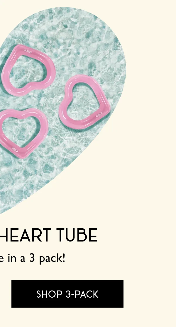 Upcycled Heart Tube 3-Pack