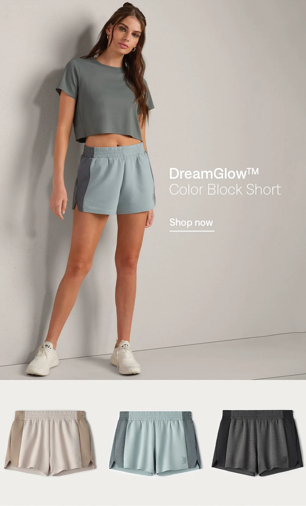 DreamGlow™ Color Block Short