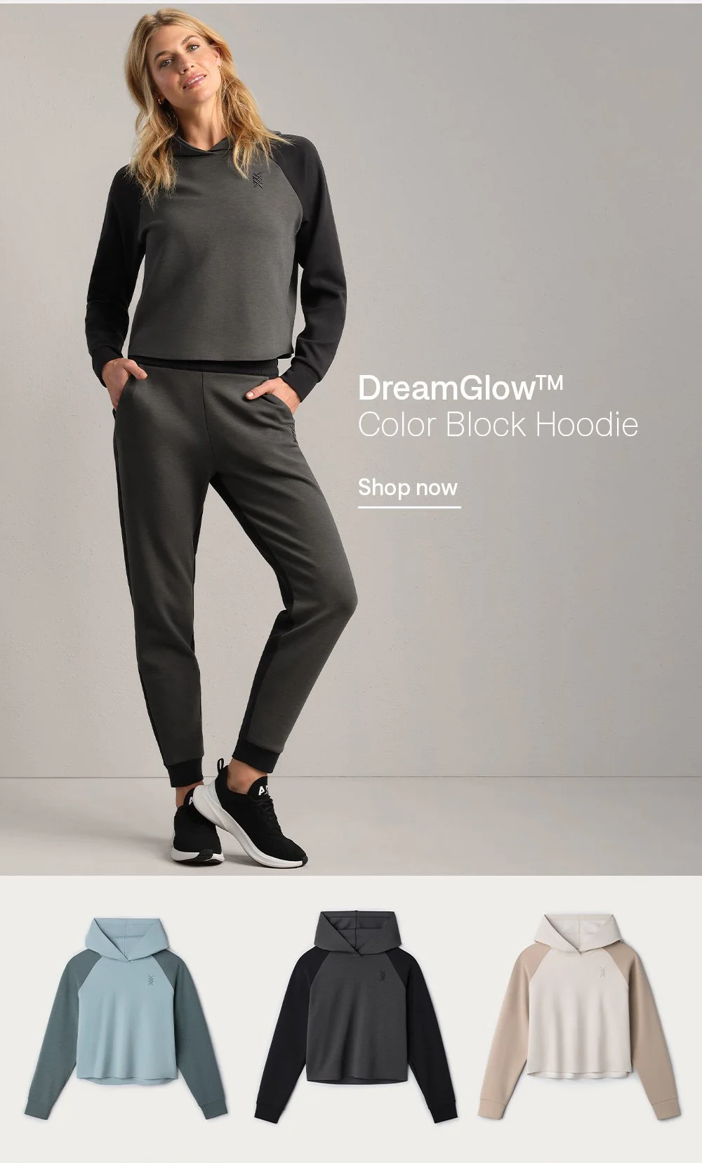 DreamGlow™ Color Block Hoodie