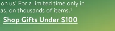 Shop Gifts Under $100